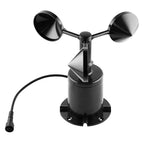 60m/s Weather Station Outdoor 3 Cup Anemometer Sensor Polycarbon Fiber Wind Speed Wind Direction Sensor Output RS485 4-20MA 0-5V