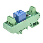 1 Channels relay module DIN Rail Mount SRD-05VDC-SL-C SRD-12VDC-SL-C SRD-24VDC-SL-C 10A 5V 12V 24V DC PNP NPN compatible 1NO 1NC