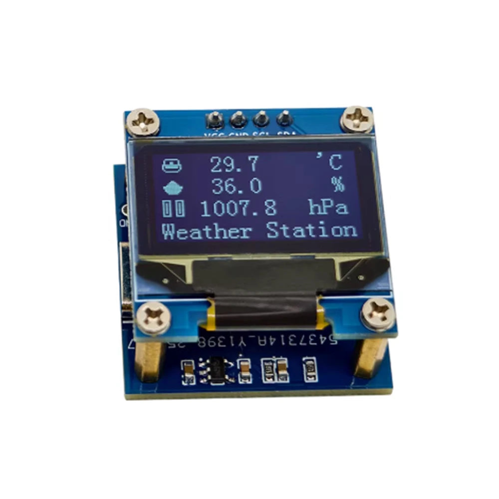 ESP8266-12F BME280 0.96-inch OLED Barometer Temperature and Humidity Module