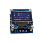 ESP8266-12F BME280 0.96-inch OLED Barometer Temperature and Humidity Module