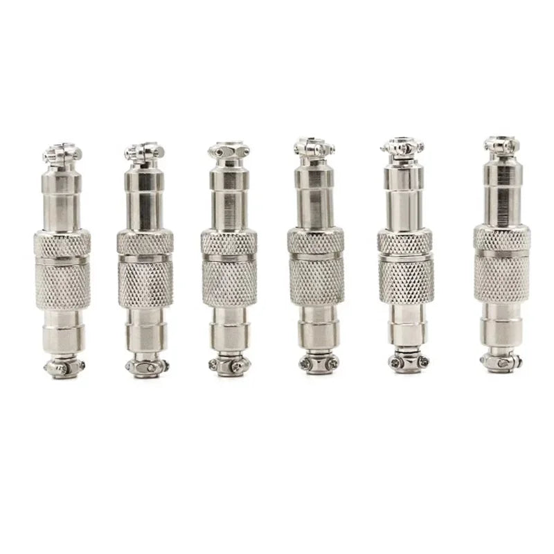 5/20PCS GX12 Connector 2/3/4/5/6/7 Pin Aviation Socket  Plug Docking Connector Male  Female Circular Connector 12mm