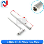 2PCS 2.4Ghz 3dbi  WIFI Antenna 2.4G RP SMA Male Universal Antennas Amplifier WLAN Router Antenne Booster 2400-2500mhz