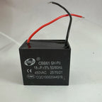 CBB61 Motor Start Capacitor 450V AC Fan Condenser1/1.2/1.5/1.8/2/2.5/3/4/5/6/8/10UF