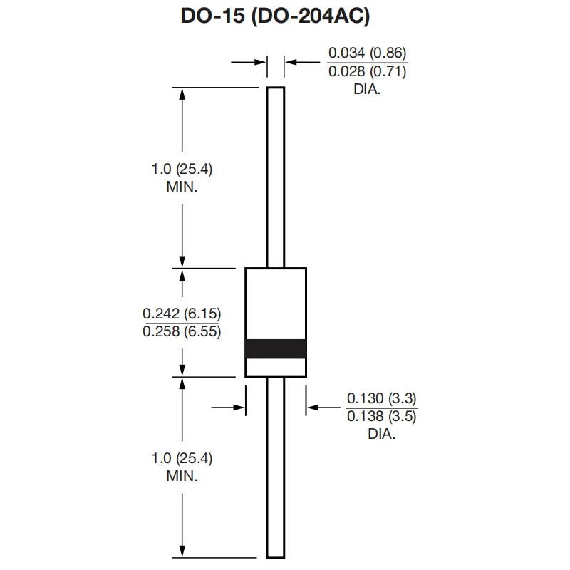 20PCS TVS Diode P6KE56CA P6KE62CA P6KE68CA P6KE75CA P6KE82CA P6KE100CA  P6KE120CA P6KE130CA P6KE150CA P6KE180CA P6KE200CA DO-15