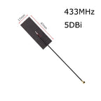 1pcs 433MHz Internal Antenna Lora Singal Amplifier Built-in Spring FPC PCB Patch Antenna 8dbi Booster for Wireless Data Module