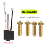 For Anycubic Kobra 3 Hotend Upgrade Standard Kobra 3 Combo Hotend Nozzle Thermistor For Anycubic Kobra K3 Spare Parts Accesories
