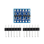 10pcs 4MOS Transistor Level Conversion Module 3V and 5V 4 Channels Logic Level Shifter 4 Way Bi-Directional Module High Speed