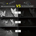 IR 850nm&940nm Latest Infrared Chip LED Zoom Night Vision Infrared Fill Light Tactical Hunting Zoom Flashlight IR Lighting Light
