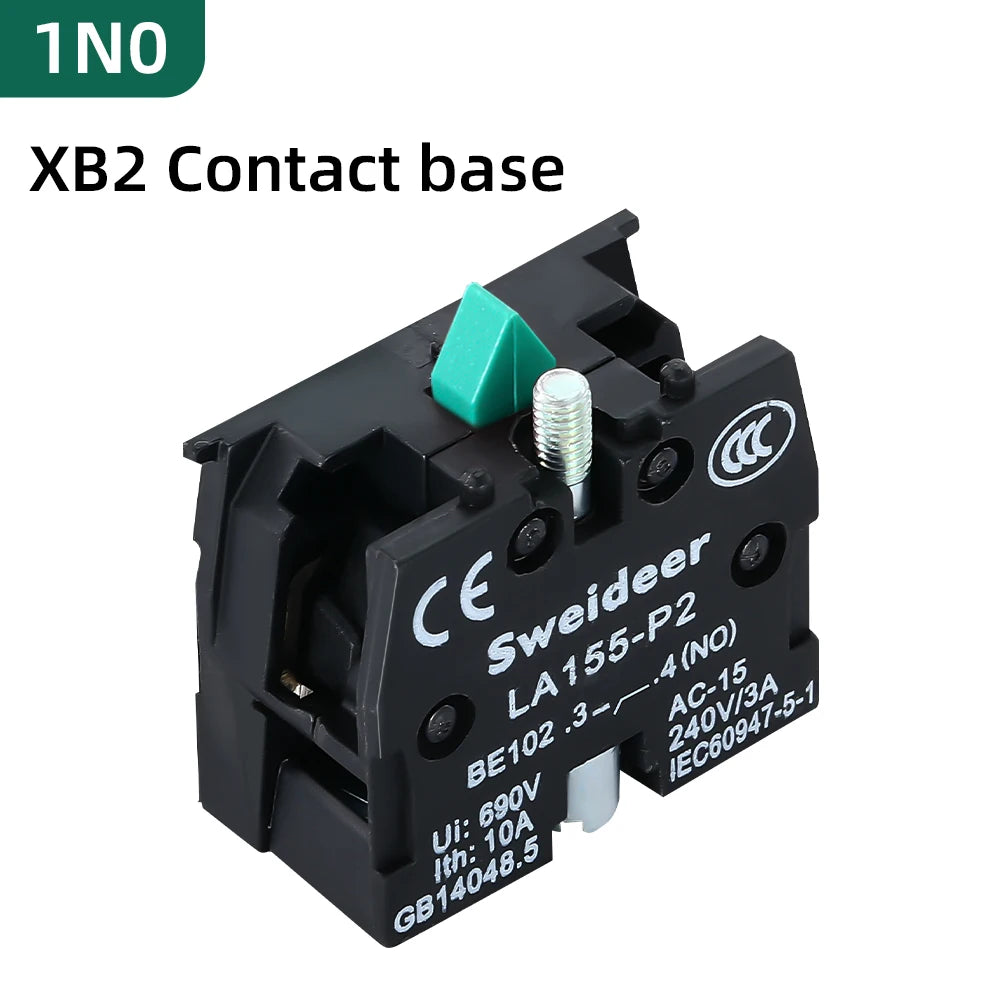 220V Emergency Stop Button Switch Rotate Locking XB2-BS542 BS442 BS642 BS142 10A Key Power Starter for Electrical Panelboad 22MM
