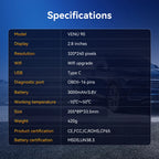 THINKCAR VENU 90 OBD Automotive Tire Pressure Monitoring Sensor TPMS Relearn Activation Programming Car TPMS Diagnostic Tools