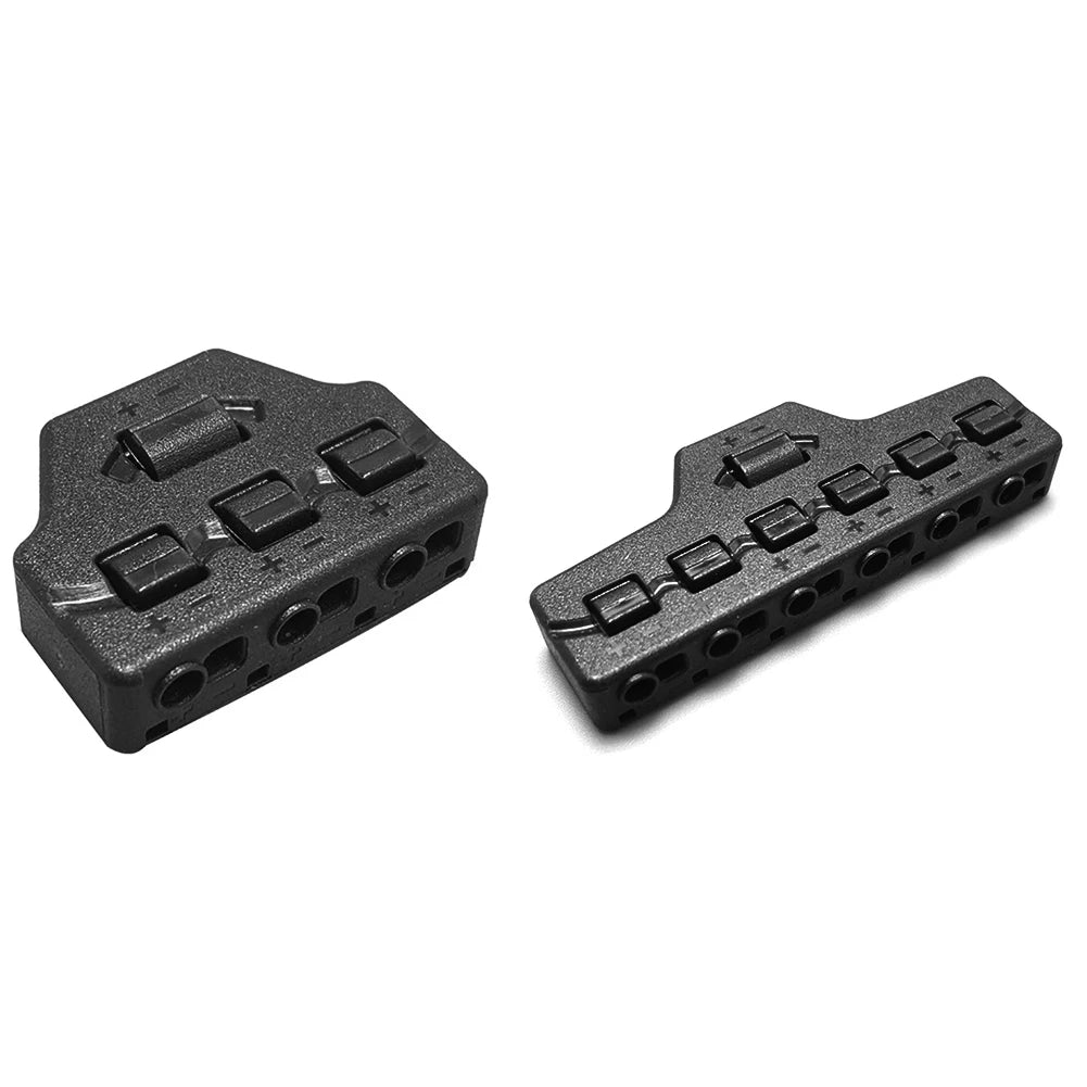 6/3Ports Out Line Splitter Quick Connect Low Voltage Wire Splitter Distribution Block For Lighting Led Strip Connection Terminal