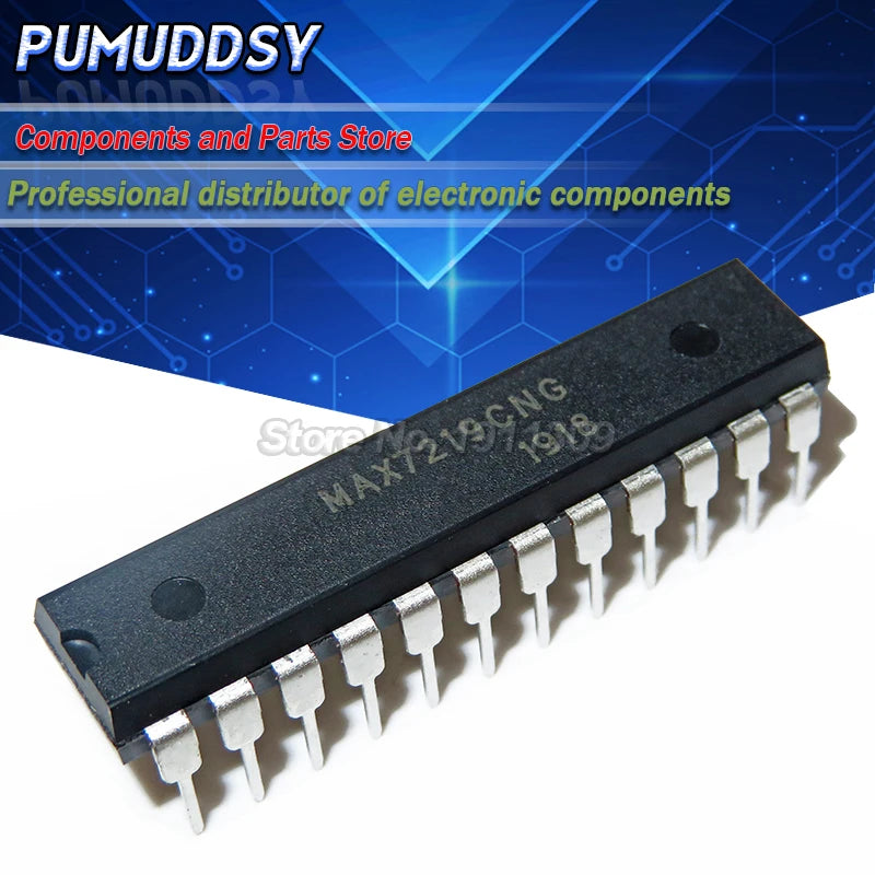 5PCS MAX7219 MAX7219CNG MAX7219ENG DIP24 IC