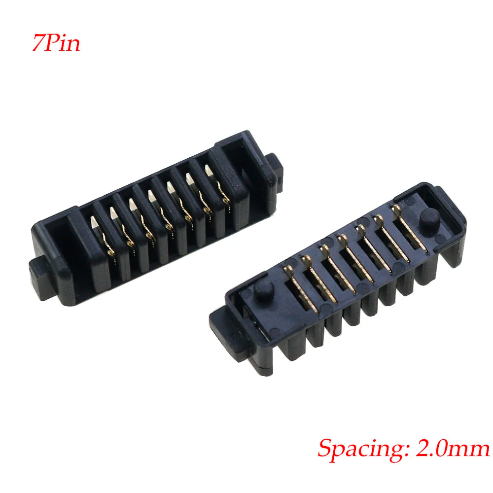 1PCS 4/5/6/7/8/9/10Pin Laptop Battery Connector Pitch 2.0mm Holder Clip Slot Contact Male and Female Plug