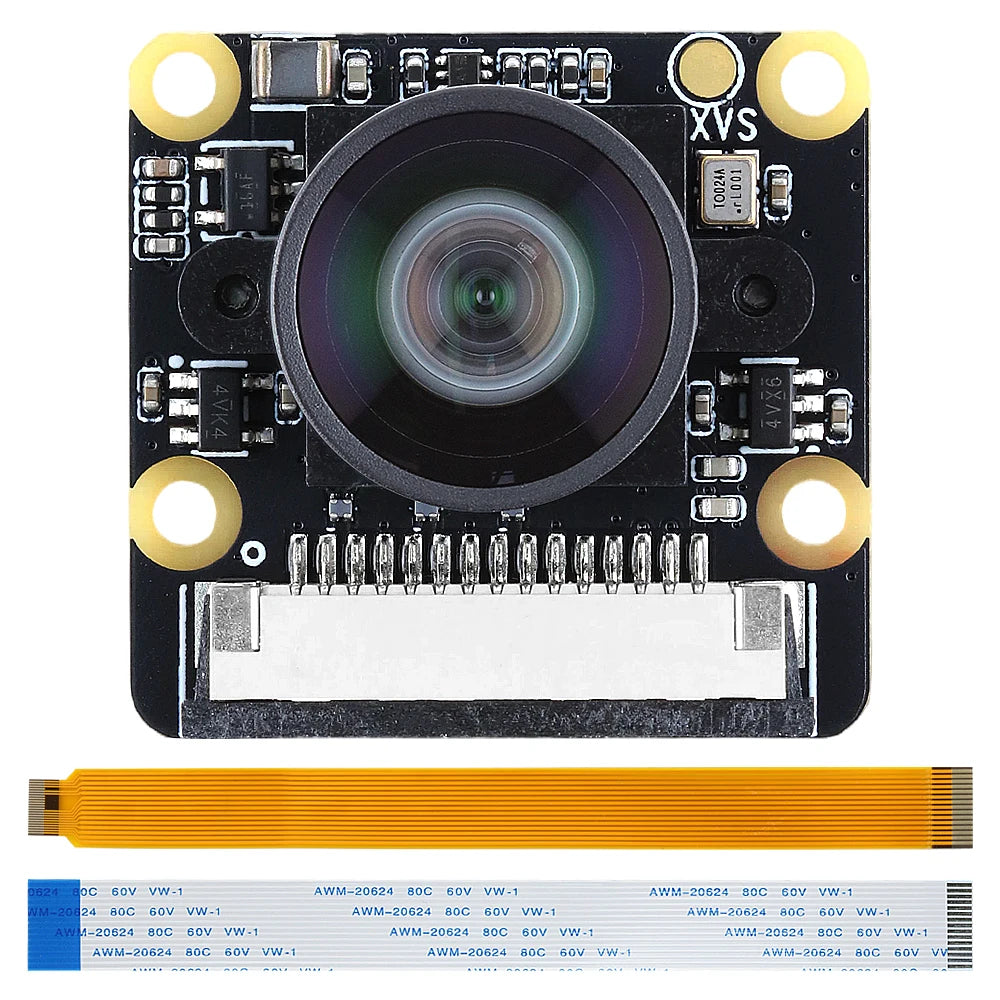 IMX477 Camera Module for NVIDIA Boards HD 12.3MP 100 Degree Face Recognition with 15PIN FFC 3.3V for Raspberry Pi 5B Zero