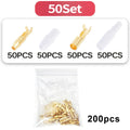 4.0 Bullet Crimp Terminal Car Electrical Wire Connector with Insulated Sleeve Copper Male and Female Quick Wire Connectors Sets