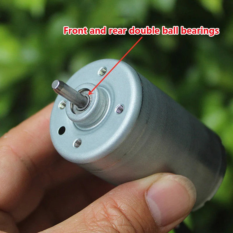 Mini 36mm Internal Rotor Sensing Brushless Motor DC 12V~24V 6900RPM Double Ball Bearing Strong Magnetic Engine w/ Hall 4mm Shaft