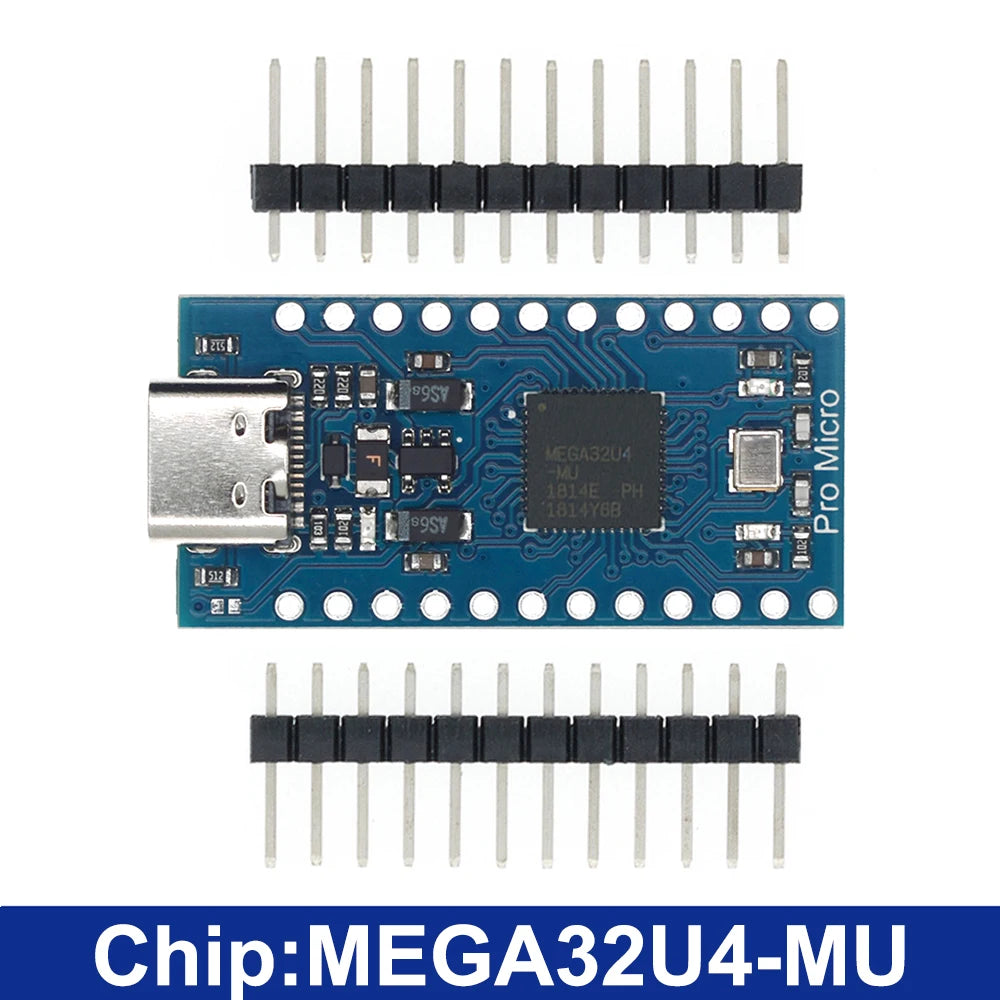 MICRO/MINI/TYPE-C USB ATMEGA32U4 Module 5V 16MHz Board For Arduino ATMEGA32U4-AU/MU Controller Pro-Micro Replace Pro Mini