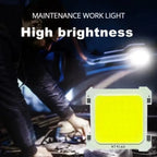 LED COB CHIP for USB Portable Mini Keychain Camping Light Pocket Flashlight Outdoor DC 2.8-3.2V Max 5-15W 500-1500lm 6pcs