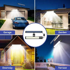 LED Outdoor Solar Light 316/158 LED Motion Sensor Solar Wall Lamp With Remote Waterproof 3 Work Modes Garden Decor Street Lights