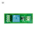 DIN Rail Mount Relay Board 5V 12V 24V 1 Channels Relay Module SRD-05VDC-SL-C SRD-12VDC-SL-C SRD-24VDC-SL-C 10A DC 1NO 1NC Relay