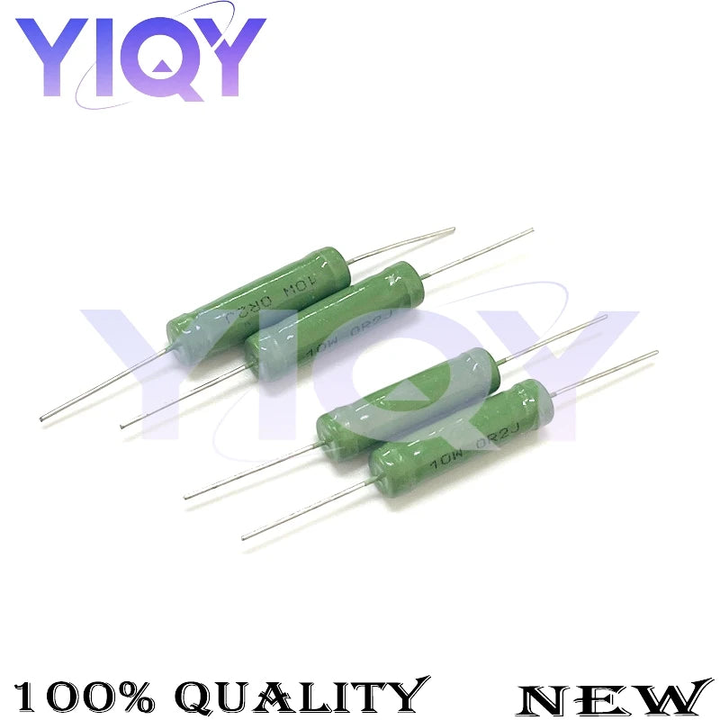 5PCS RX21 Wirewound Resistor 10W 0.05R-47K 0.1R 0.33R 1R 2.2R 3.3R 36R 10K 62R 4.7R 3.3K 4.7K 1K 33K 47K Ohm Power Resistor