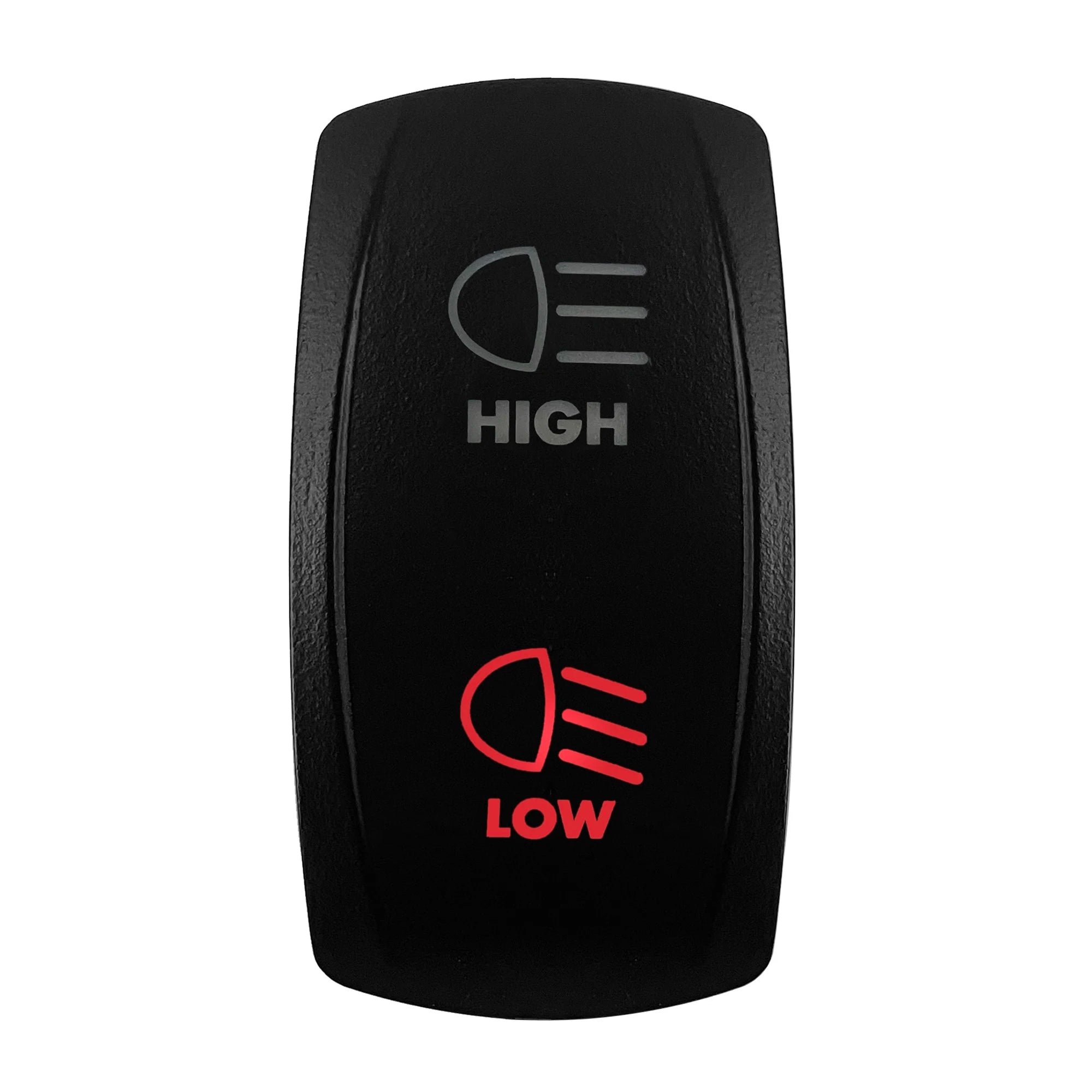 Red Led Light Rocker Switch 12V/24V SPST DPDT Toggle Switch ON OFF/ ON OFF ON Backlight Latching / Momentary Dash Panel Control