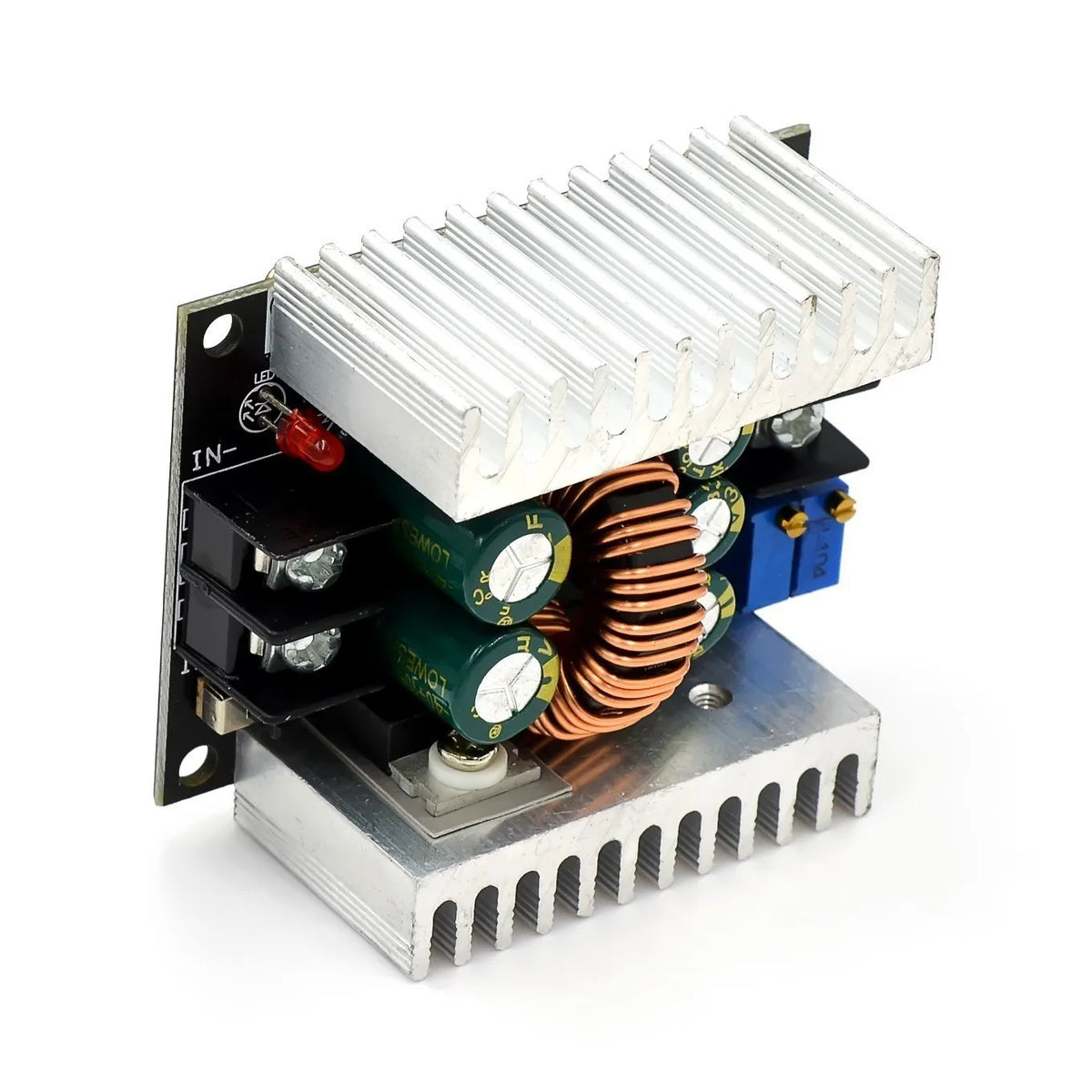 300W 20A DC-DC Buck Converter Step Down Module Constant Current LED Driver Power Step Down Voltage Module Electrolytic Capacitor