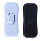 New 1Pc Light Switch AC 250V ON/OFF Table Desk Lamp Cord Toggle Rocker Switches Control For LED Lights Wiring Electric Switch