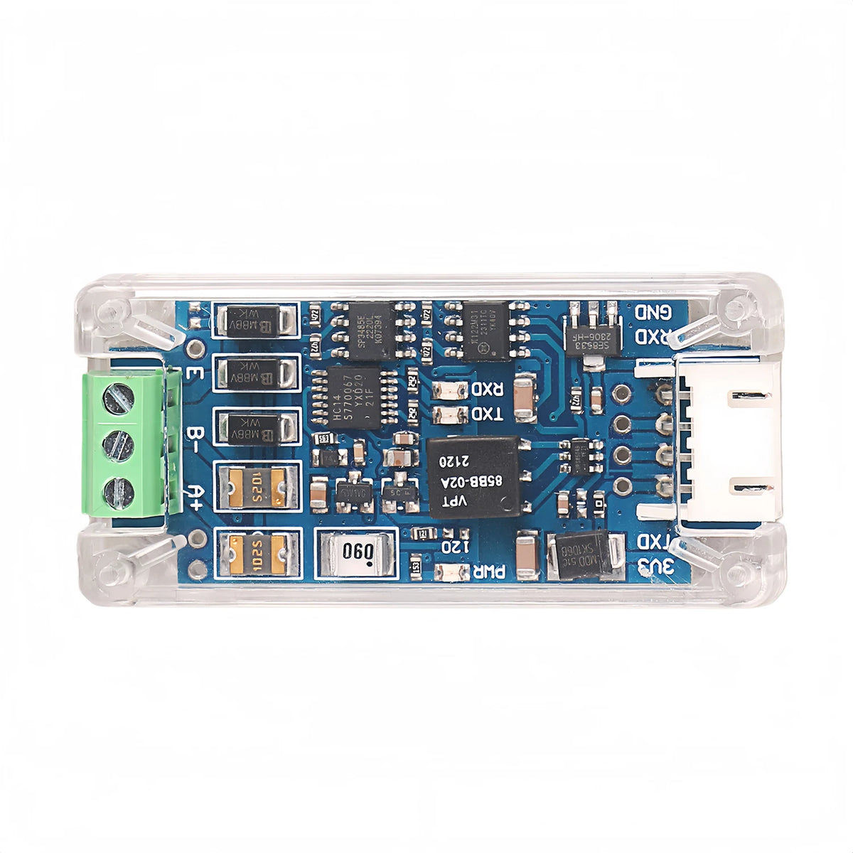 Isolated TTL to RS485 Converter Module UART Serial Port RS485 to TTL Signal Adapter Communication Module