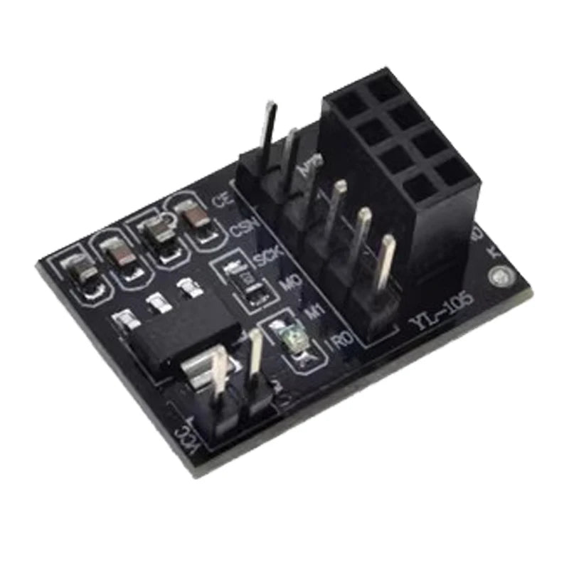New Socket Adapter plate Board for 8Pin NRF24L01 Wireless Transceive module 51