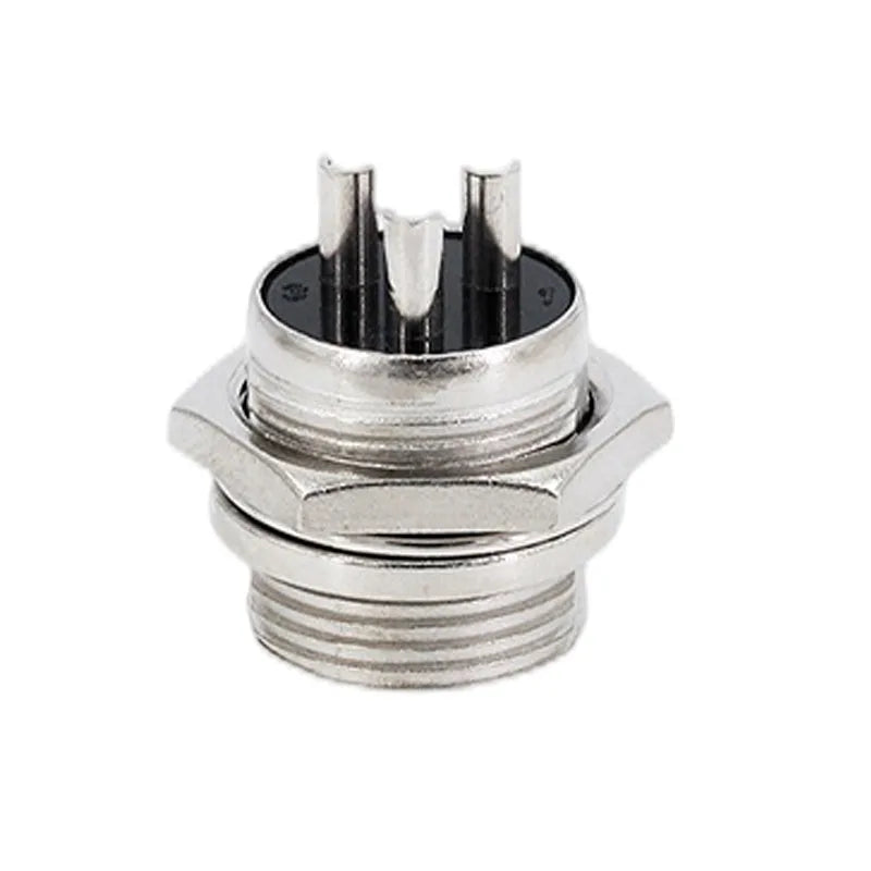 5/10/100Sets GX16 Aviation Plug Scoket Connector 2pin 3pin 4pin 5pin 6pin 7pin 8pin 9pin 10pin Nut Type Male Female Butting