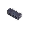 10pcs 3.0mm Wafer Micro-Fit 3.0 Connector PCB Male Header Straight 2 4 6 8 10 12 14 16 18 20 22 24 Pin Board Solder 43045