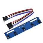 TZT 1/3PCS TCRT5000 Infrared Reflective Sensors IR Photoelectric Switch Barrier Line Track Module For Arduino