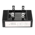 1Pcs Bridge Rectifier 100A 1600V Diode Bridge Rectifier 2-Phase Rectification High Power Black Bridge Rectifier