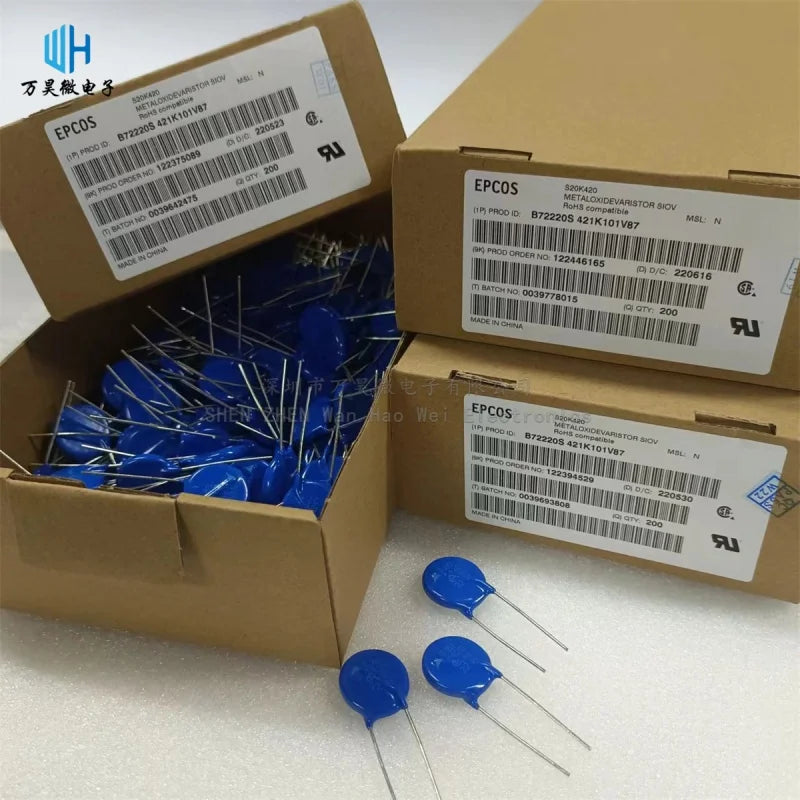 10PCS/LOT New original EPCOS TDK varistors  S05K275 S07K275 S10K275 S14K275 S20K275 K300 275VAC 300VAC  MOV Surge Absorber