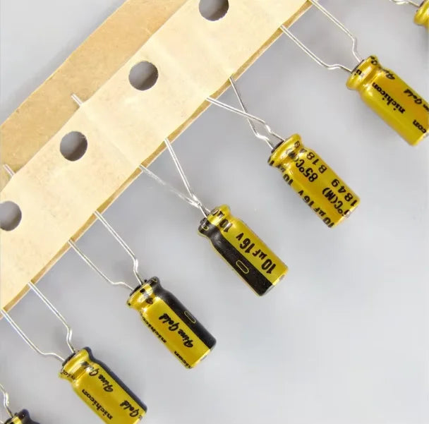 10PCS/100PCS Nichicon FG series 16V10uF audio electrolytic capacitor 16V/10uF 5×11mm