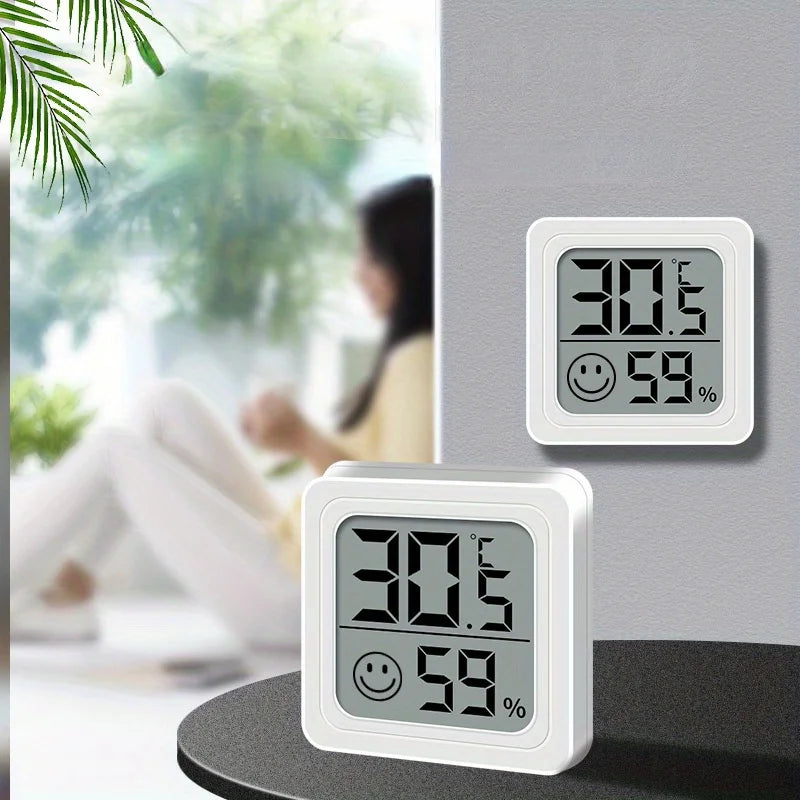 LCD Digital Thermometer Hygrometer Indoor Room Electronic Temperature Humidity Meter Sensor Gauge Weather Station for Home