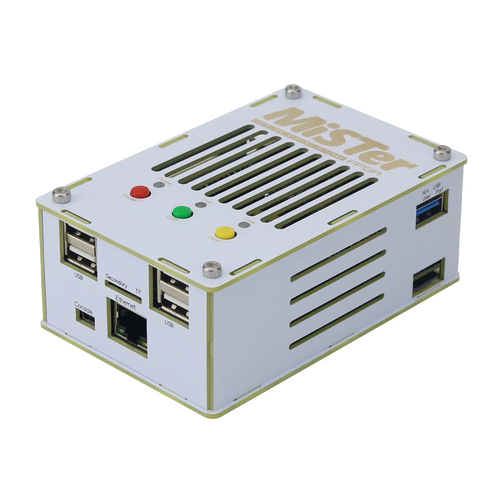 HamGeek Mini Open-source-Mister Game Console Cyclone V SoC FPGA Development Board with 32GB TF Card for Retro Games