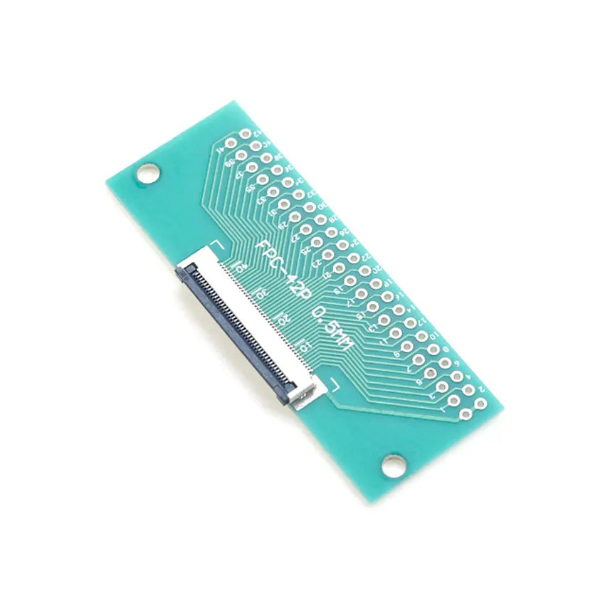 4P/6P/8P/10P/12P/14P/15P/16P/18P/20P/22P/24P/26P/30P/34P/80P FPC/FFC Flexible Cable Adapter Board 0.5mm SMT To 2.54mm Connector