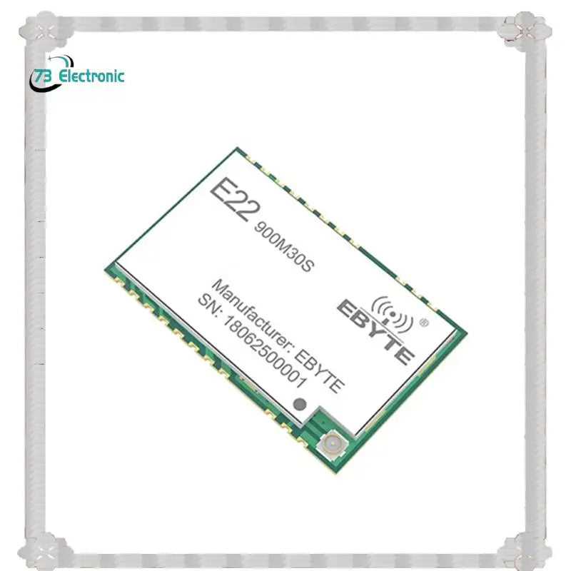 24-Hour Delivery EBYTE SPI Interface SX1262 Lora Module 32Mhz High-Precision TCXO E22-900M30S 850-930Mhz 30Dbm 12Km Low Power