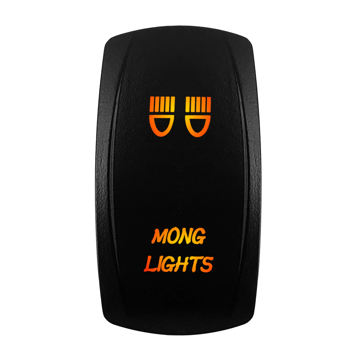 12V-24V Orange Led Rocker Switch Waterproof 20A Amber Light SPST DPDT Toggle Key for Car Boat ATV Camper Motorhome Auto Machine