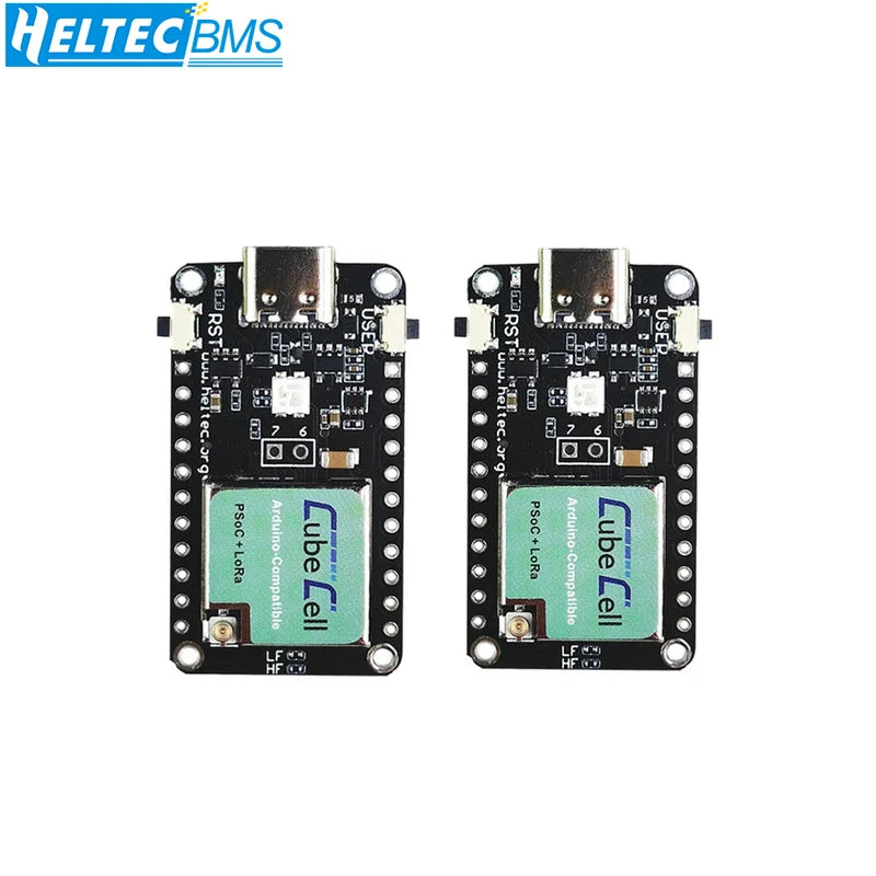 2PC New lOT Lora Node HTCC-AB01 forArduino loT Lora Node v2 Version433MHZ/868-915MHZ ASR6501 Cubecell Development Board