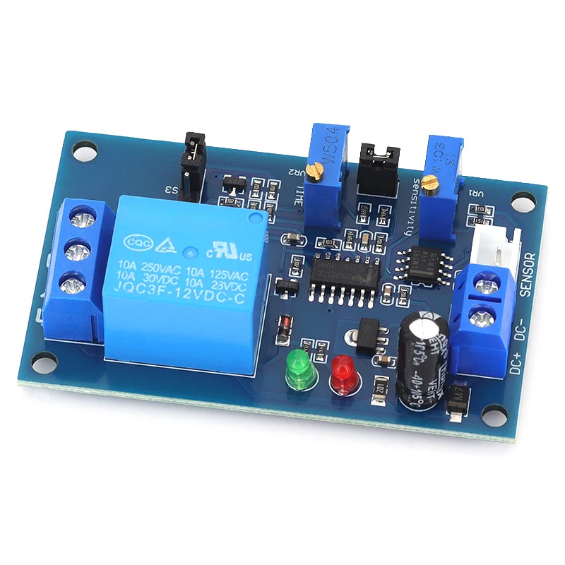 5V 12V 24V Photoresistor Relay Module Light Brightness Sensor Timer Detection Controller Switch On/Off With Wires for Car Board