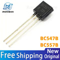 100PCS=50pairs BC547B BC557B TO-92 Transistor