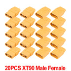 40/1pc XT90 Plug Male Female Connector Cable Wire Terminal Power Plugs for RC Lipo Battery Drone Boat Car Connectors Adapter