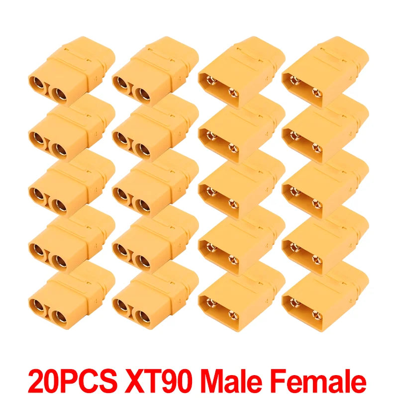 40/1pc XT90 Plug Male Female Connector Cable Wire Terminal Power Plugs for RC Lipo Battery Drone Boat Car Connectors Adapter