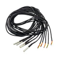 5Pcs DS18B20 Temperature 2M Sensor Waterproof Temperature Sensor with Digital Thermal Stainless Steel Tube Probe for Arduino