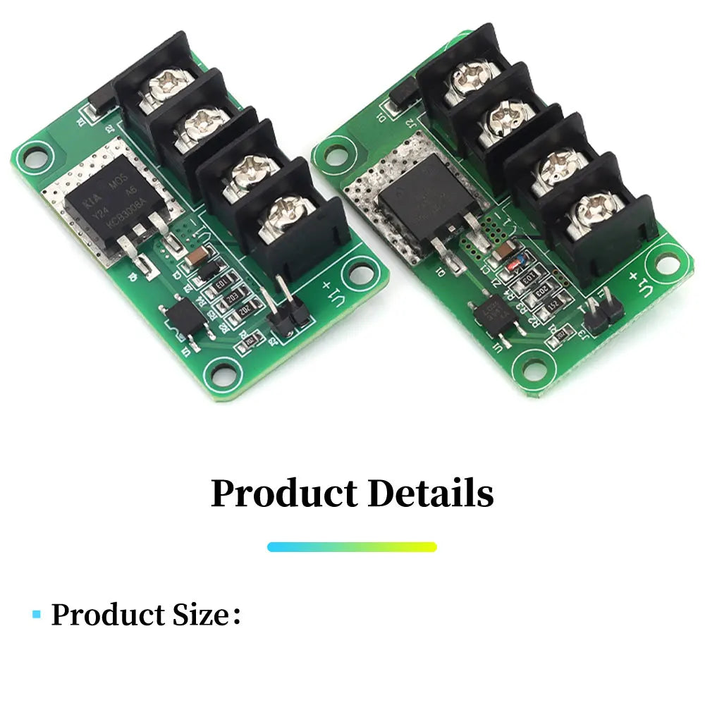 1/5/10Pcs DC3.3-24V 8A MOS Tube Isolation Drive Module with Optocoupler Isolation for Isolated MOSFET Switch Module