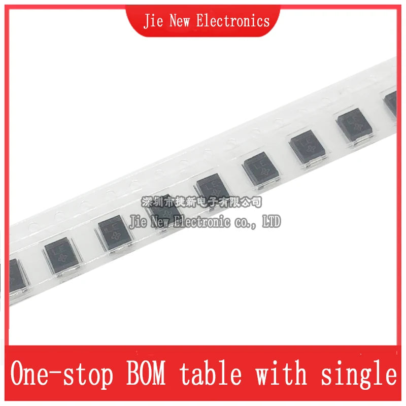 50PCS SMBJ5.0CA SMBJ6.0CA SMBJ10CA SMBJ12CA SMBJ13CA SMBJ15CA SMBJ18CA SMBJ20CA SMBJ22CA SMBJ24CA SMB DO-214AA Tvs Diode