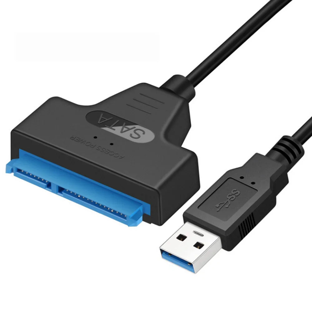 USB 3.0 to SATA 22 Pin Cable Sata To USB 3.0 Adapter Converter Support 2.5/3.5 Inch External HDD SSD Hard Drive Sata